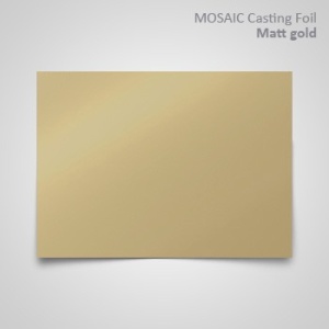 Casting foil Gold matt