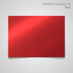 Casting foil Red