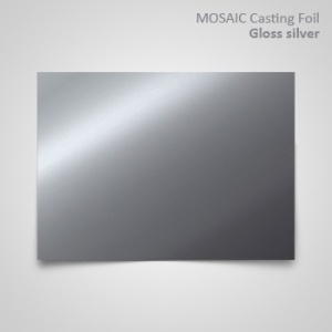 Casting foil Silver gloss