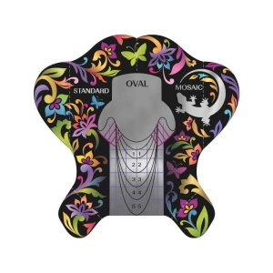 Moldes Oval Nail 100uds