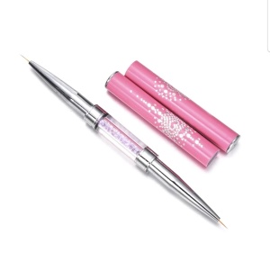 PINCEL NAIL ART DOBLE 6MM 7MM