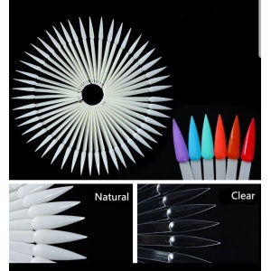 TIPS PARA UÑAS STILETO 50UNIDADES