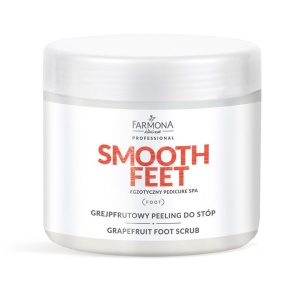 Exfoliante de pies de pomelo, 690g Farmona Smooth Feet