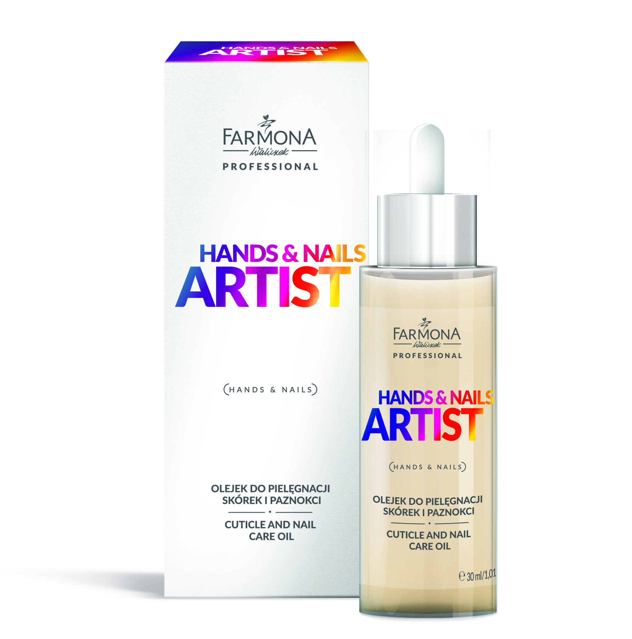 Aceite de cutícula y uñas 30ml Farmona Hands&Nails Artist