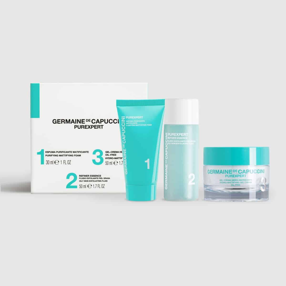 Set Especial 1-2-3 Piel Grasa