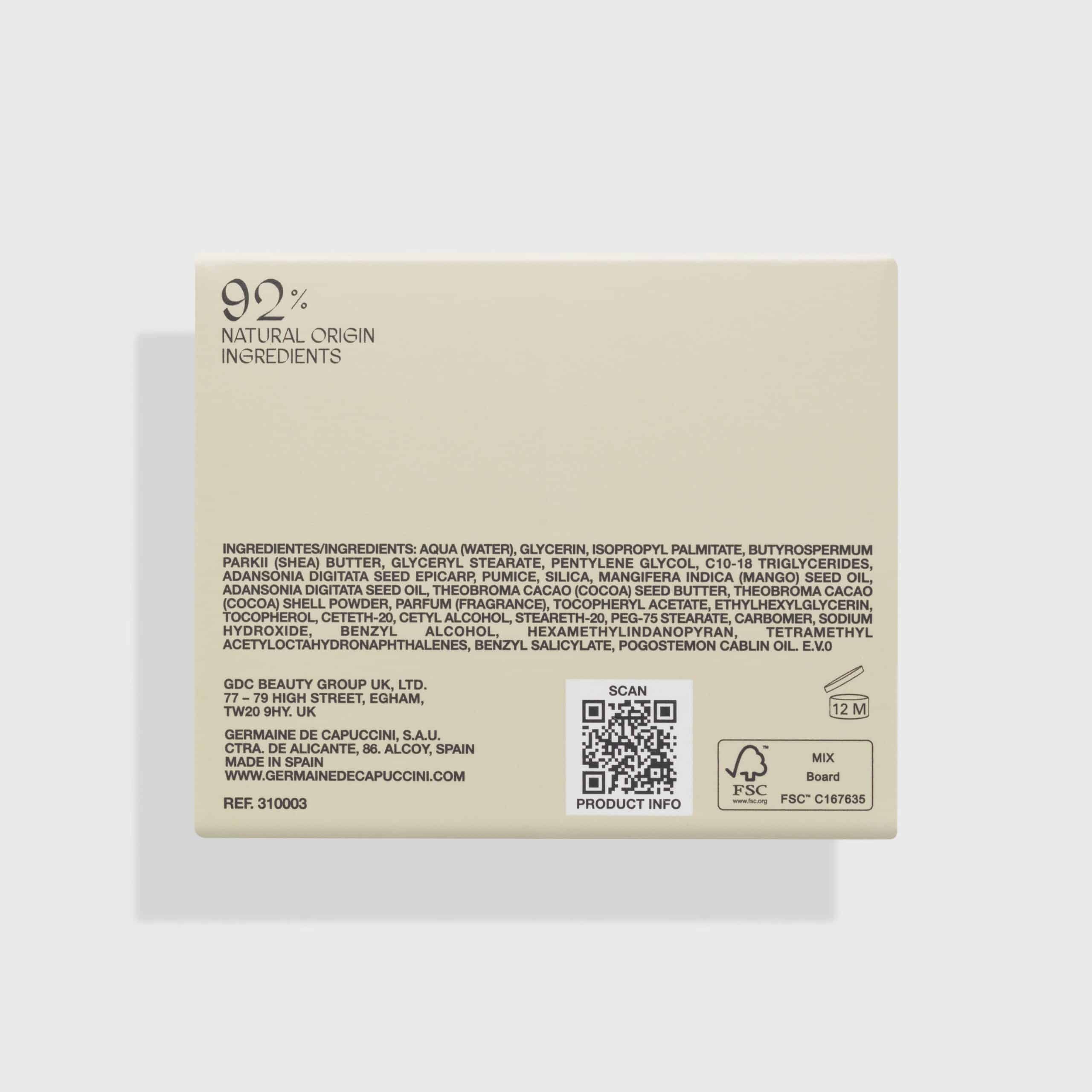Manteca Exfoliante Iluminadora Corporal
